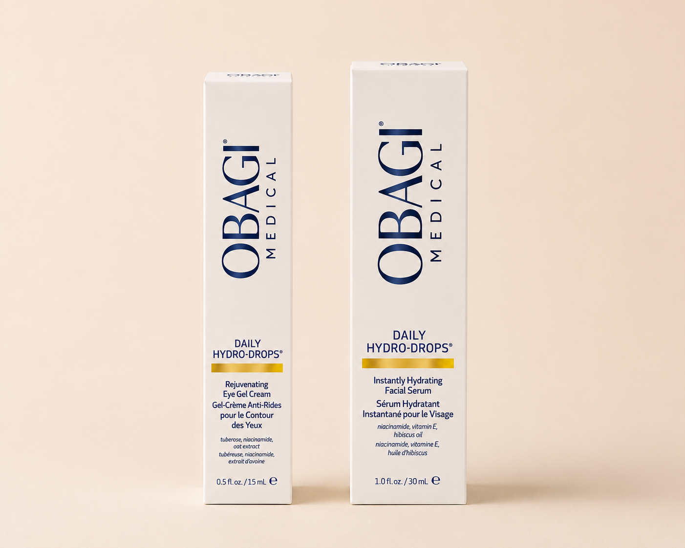 Dúo Hidratación Radiante — Obagi Daily Hydro-Drops